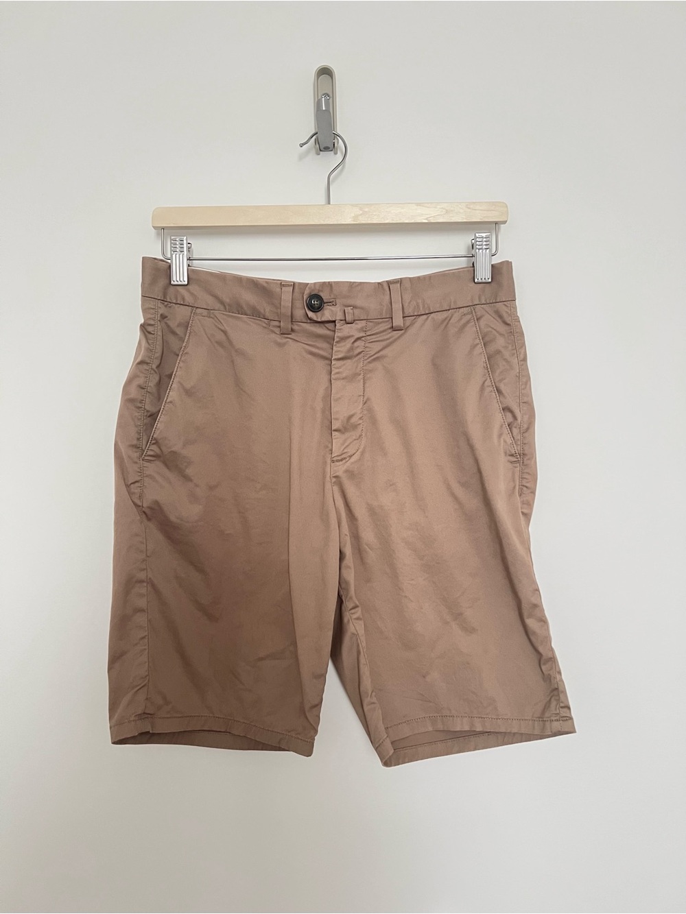 Mango | Men's Bermuda Shorts in Tan